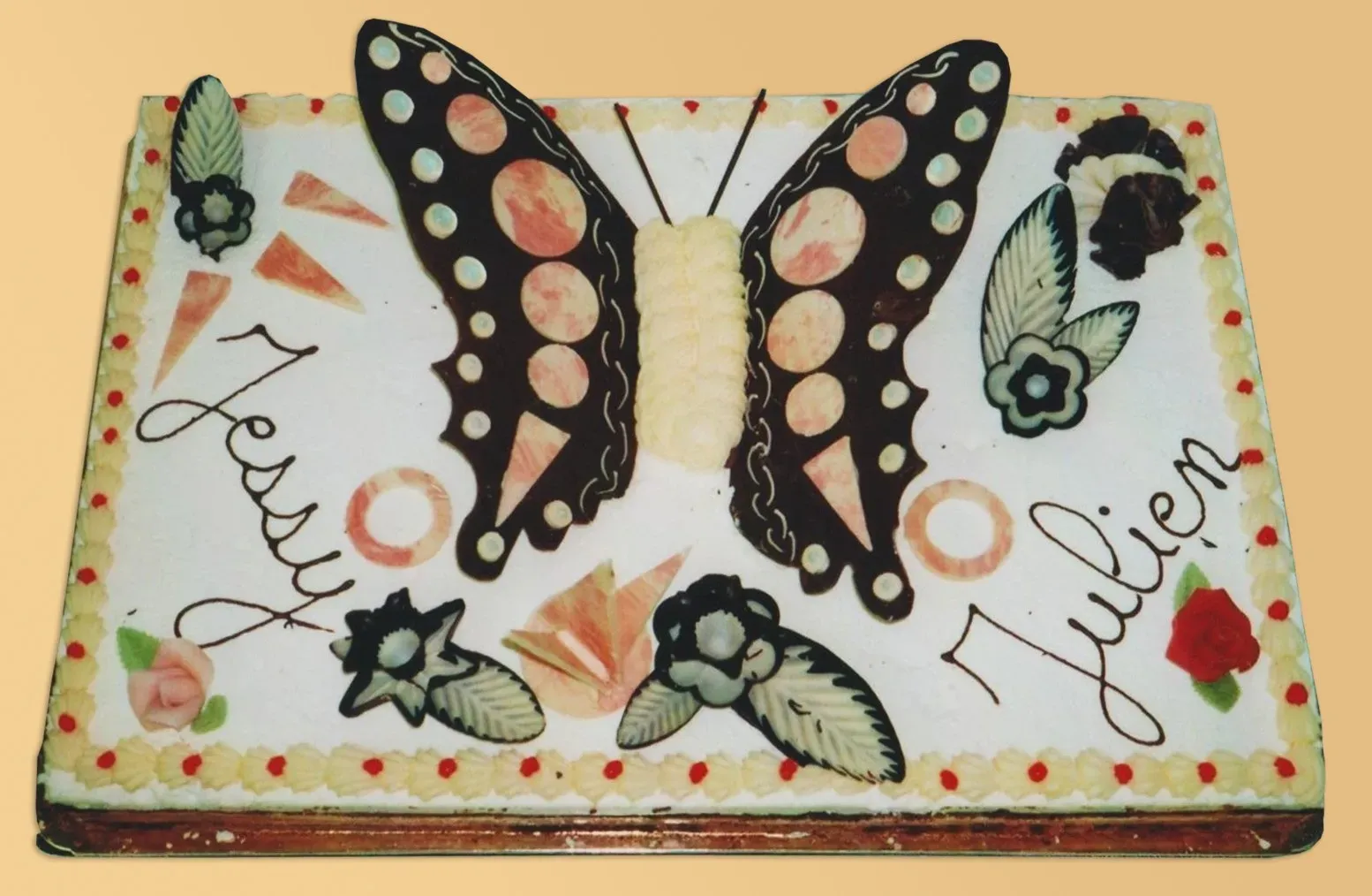 Photo 42 - Trois chocolats - papillon choco